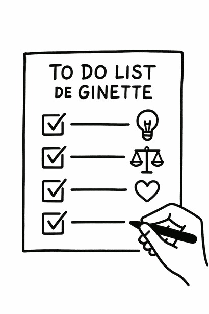 La to-do list de Ginette
